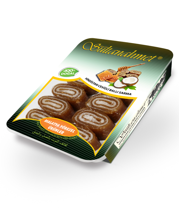 КРУГЛАЯ ПАСТИЛА С МЕДОМ И КОКОСОВЫМ ОРЕХОМ