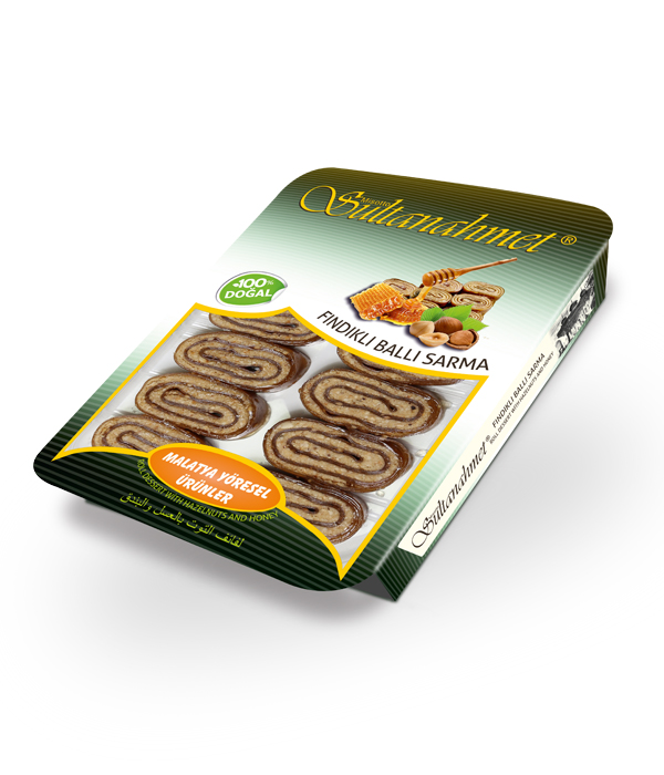 КРУГЛАЯ ПАСТИЛА С ОРЕХАМИ И МЕДОМ 